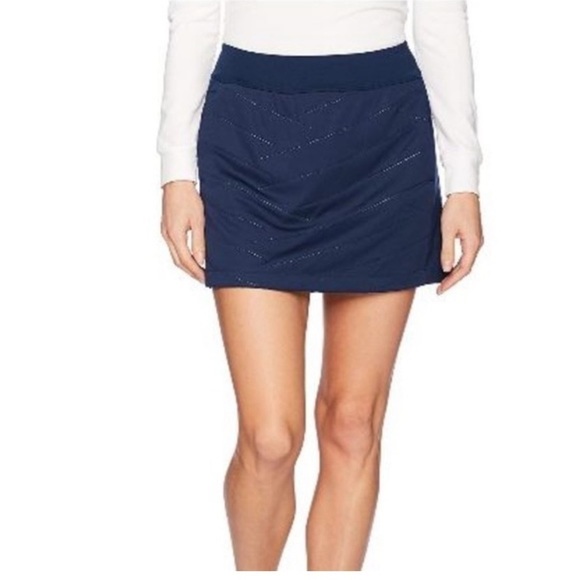 NWT Under Armour ColdGear Reactor Quilted Navy Blue Skirt Size Medium